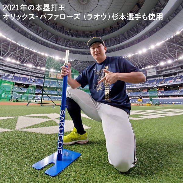 楽天市場】即日出荷 バッティングティー 最新進化版 ホームラン量産