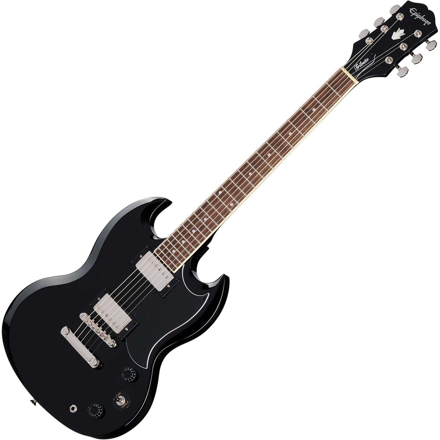 Epiphone E1SGTEBNH SG Tribute E1 6 String RH Electric Guitar