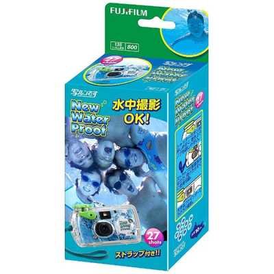 富士フイルム FUJIFILM 写ルンです New ウォータープルーフ 27枚撮り