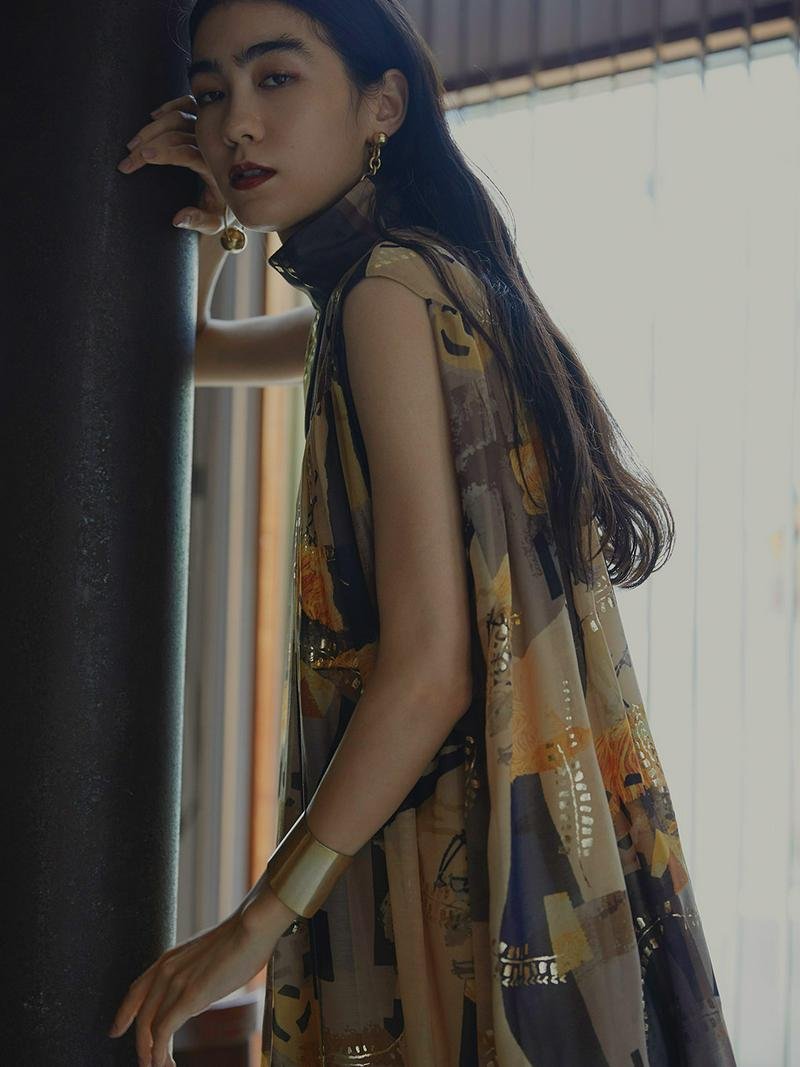 Ameri VINTAGE(アメリヴィンテージ)の「EMILIE GATHER DRESS」 - PARTE