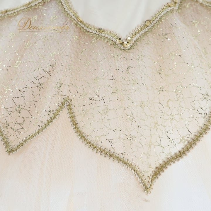 バレエ 衣装 チャコット Chacott チュチュ アイボリー コンクール