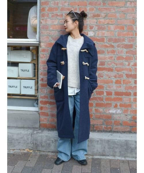 Ungrid（アングリッド）の「ロングダッフルコート（ダッフルコート
