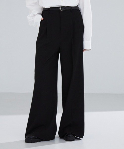 LUENNA】 Semi Flare Slacks /セミフレア スラックス（セットアップ