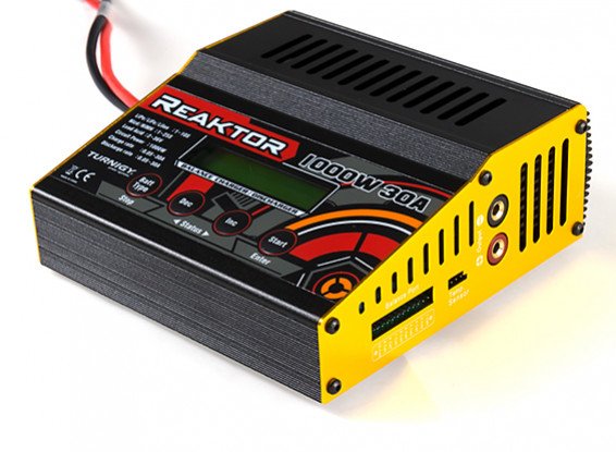 Turnigy Reaktor 1000W 30A Balance Charger | HobbyKing