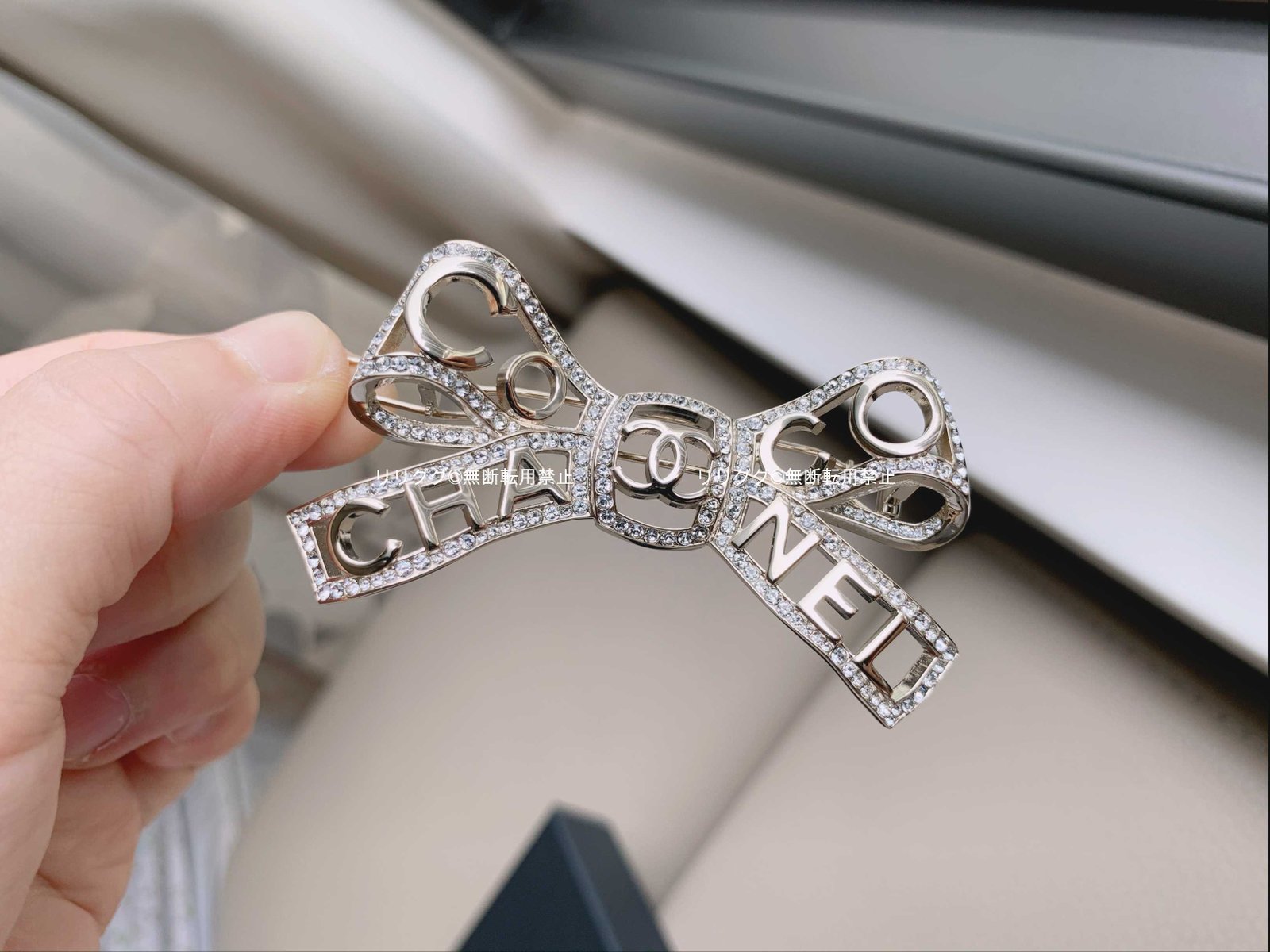 シャネル)AB4882リボン ヘア クリップ/ヘアアクセサリー (CHANEL/ヘア