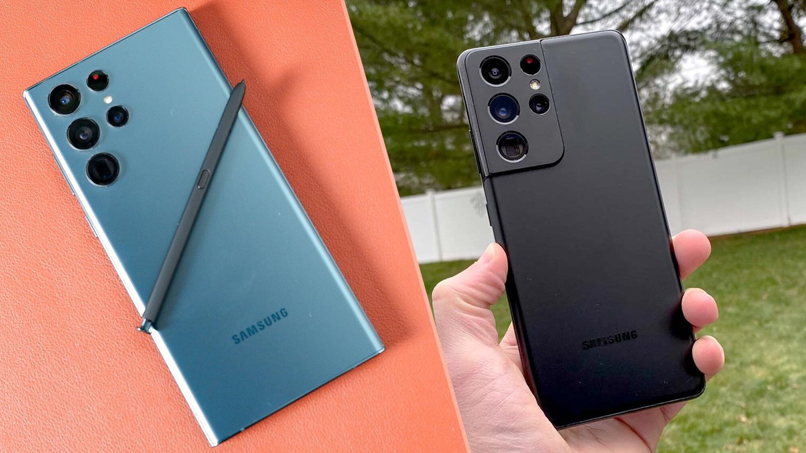 Samsung Galaxy S22 Ultra vs. Galaxy S21 Ultra: The biggest
