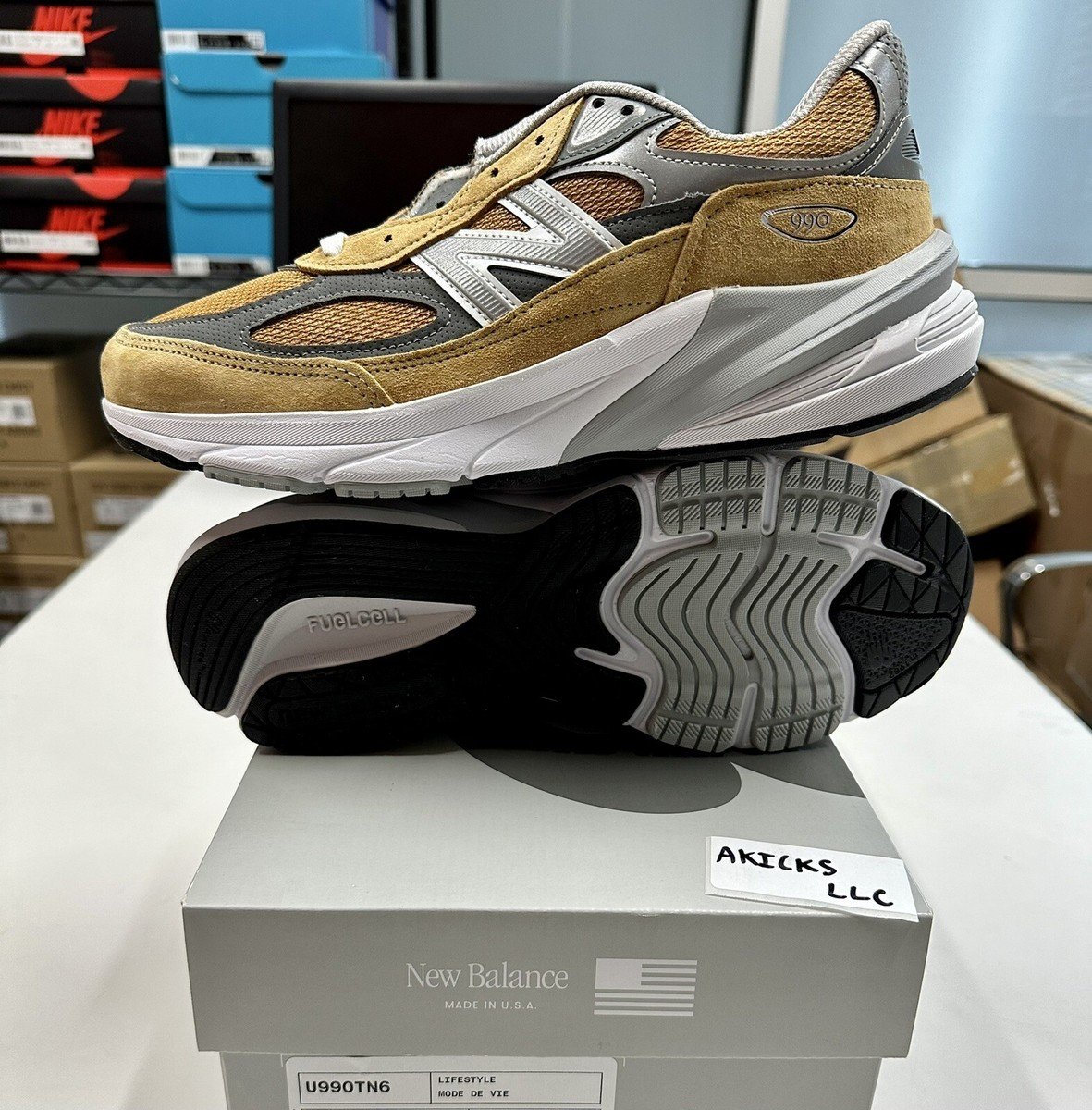U990TN6 New Balance 990 Made in USA Workwear Brand New! | eBay
