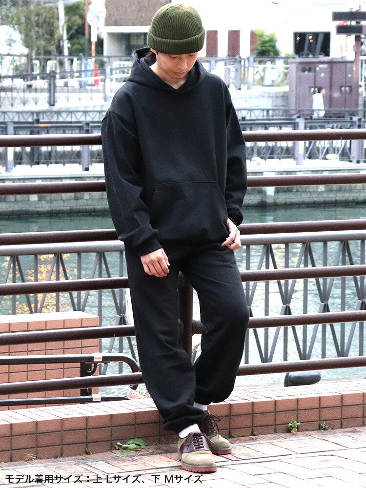 楽天市場】ロサンゼルスアパレル ロスアパ パーカー 14oz HF-09 長袖