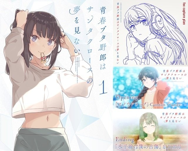 青春ブタ野郎はサンタクロースの夢を見ない』BD＆DVD発売決定