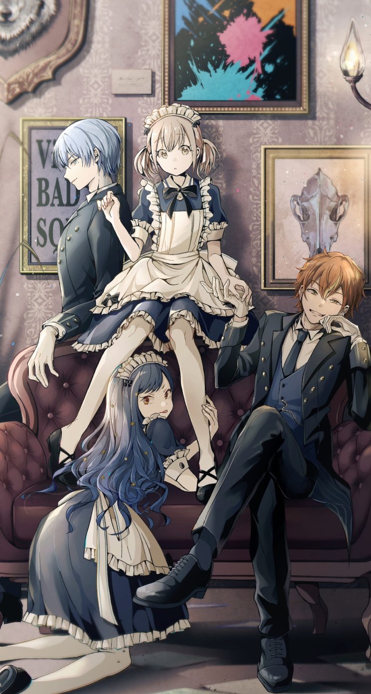 東雲 彰人 / 青柳 冬弥 / 小豆沢こはね / 白石 杏 / プロセカの744 x