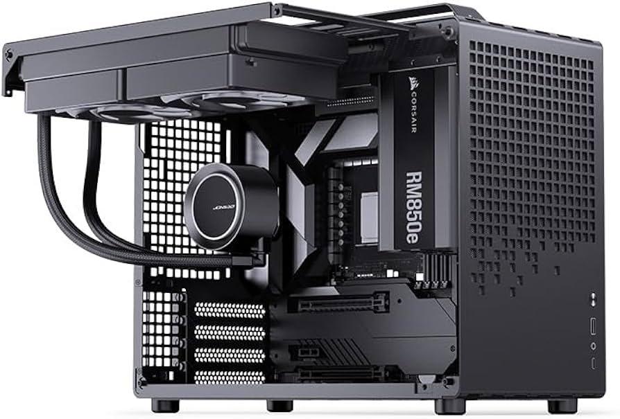 Amazon.co.jp: PCケース M-ATX ケース JONSPLUS Z20 (ブラック