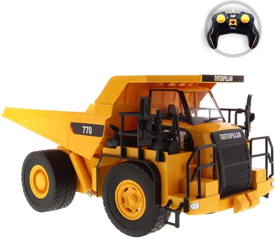Amazon.com: 1:24 Radio Control Caterpillar 770 Mining Truck