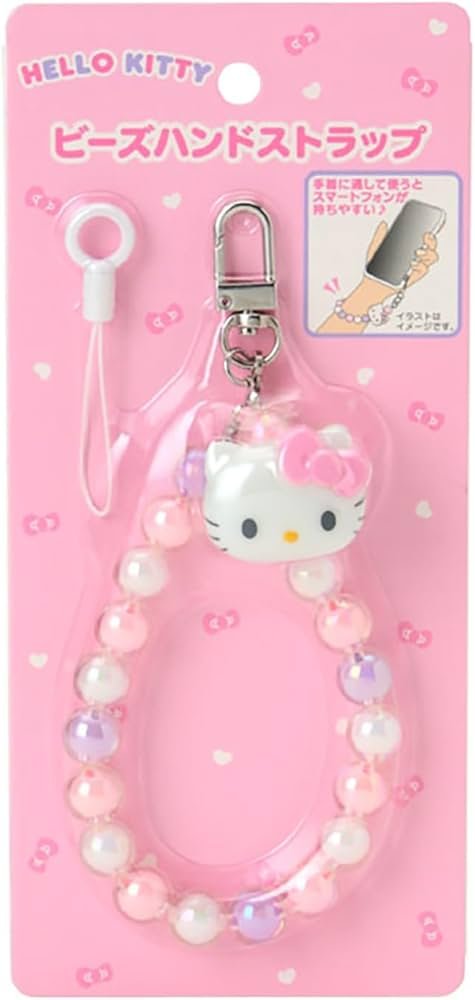 Amazon.co.jp: サンリオ(SANRIO) ビーズハンドストラップ ハローキティ