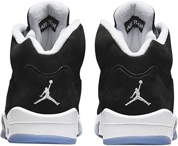 Amazon | Men's Jordan 5 Retro Oreo Black/Cool Grey-White (CT4838