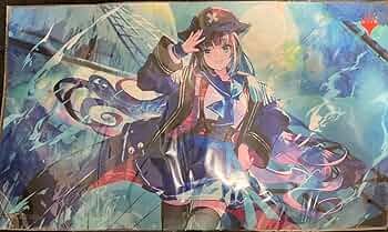 ラノワールのエルフ プレイマット 箔押し マジック大戦祭 藤ちょこ