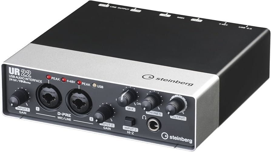 Amazon.co.jp: Steinberg 2x2 USB 2.0 オーディオインターフェース