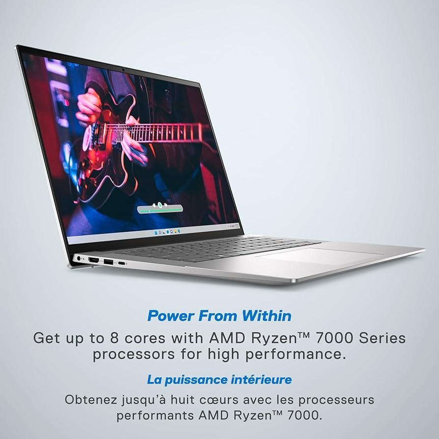 Dell Inspiron 16 5635 Laptop - AMD Ryzen 7-7730U, QHD 16 inch