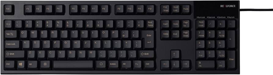 Amazon.co.jp: 東プレ REALFORCE R2 日本語108配列 静電容量無接点方式