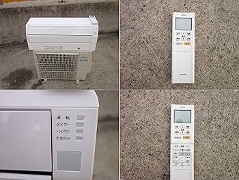 Amazon | 富士通ゼネラル AS-C22H-W ホワイト nocria [エアコン（主に6