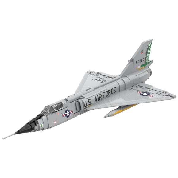 F-106A Delta Dart DIGITAL INSTRUCTIONS – Plane Bricks
