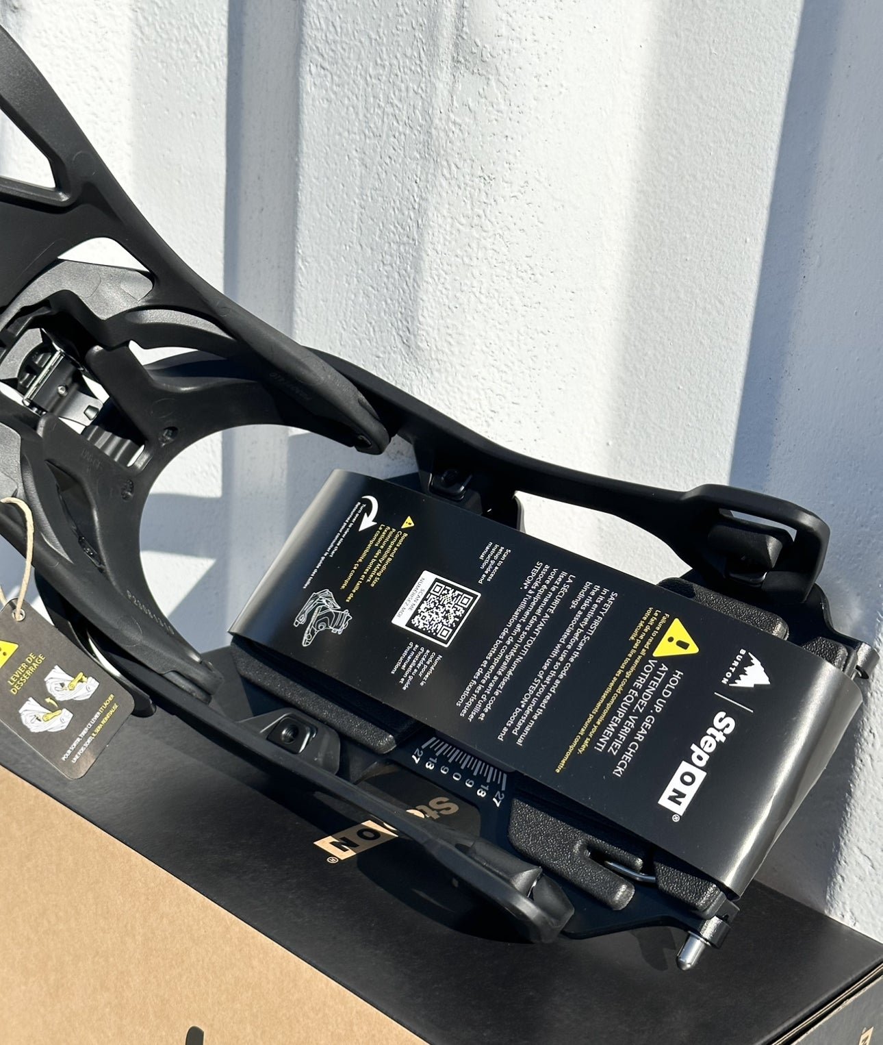 BURTON STEP ON SPLIT 話題のスプリットボード用のバインディング