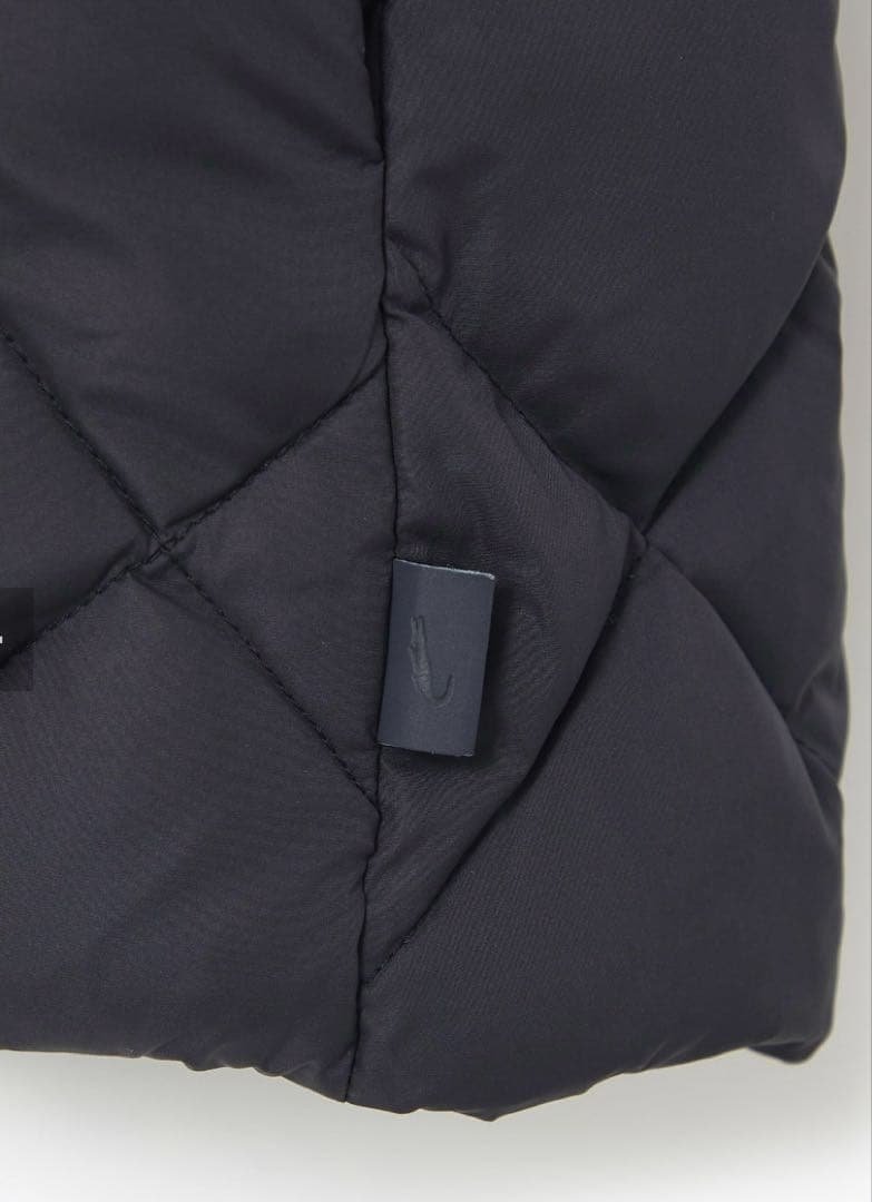 新品同様☆ 今季商品クロコダイル2WAYフード キルトダウン ジャケット