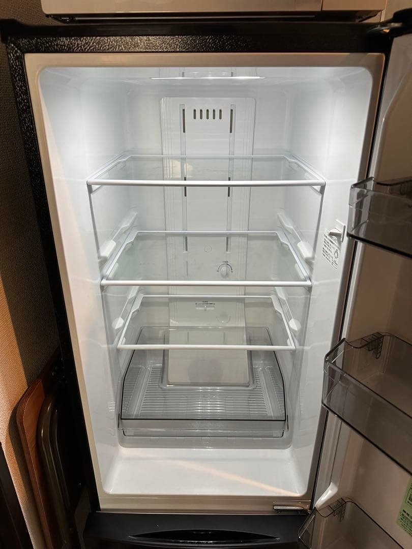 TOSHIBA 冷蔵庫 170L VEGETA ブラック