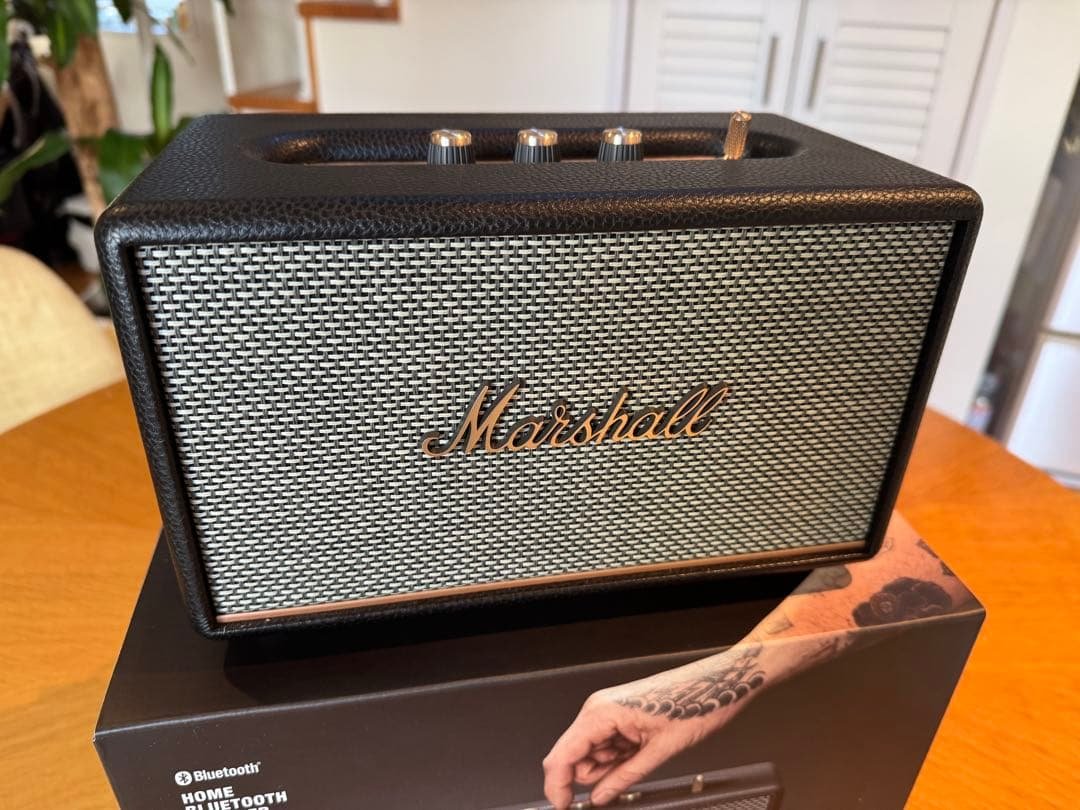 Marshall Acton Ⅲ 美品　Bluetoothスピーカー Marshall ACTON III / マーシャル アクトン 3 ワイヤレススピーカー