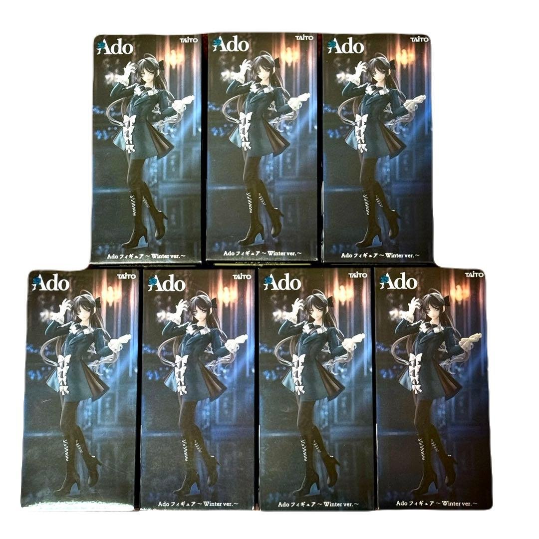 ラウンドワン Ado フィギュア 〜Winter ver.〜 【7体セット】 タイトー（TAITO） Ado フィギュア winter ver. ラウンドワン限定 公式