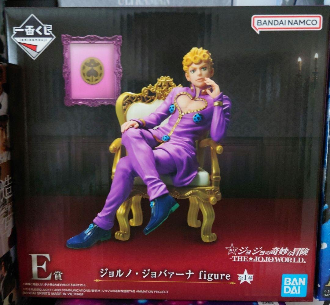 一番くじジョジョ　E賞 ジョルノ・ジョバァーナ figure 一番くじ ジョジョの奇妙な冒険 JOJO'S ASSEMBLE E賞 ジョルノ