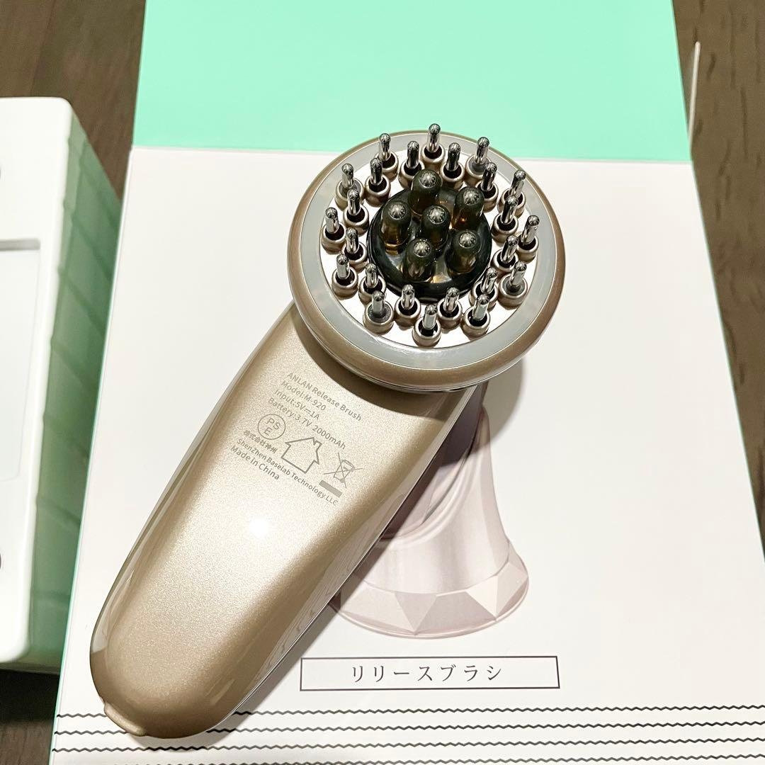 大幅値下げ❗️ 電気バリブラシ　リリースブラシ　スカルプ　リフトアップ　顔　頭