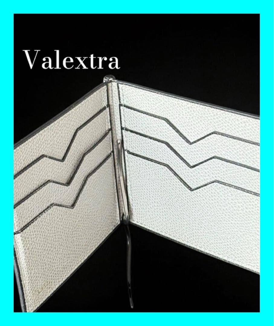 Valextra ⭐️グレー❤️マネークリップ カード6枚　うりりん 楽天市場】Valextra ヴァレクストラ マネークリップ GRIP 6CC
