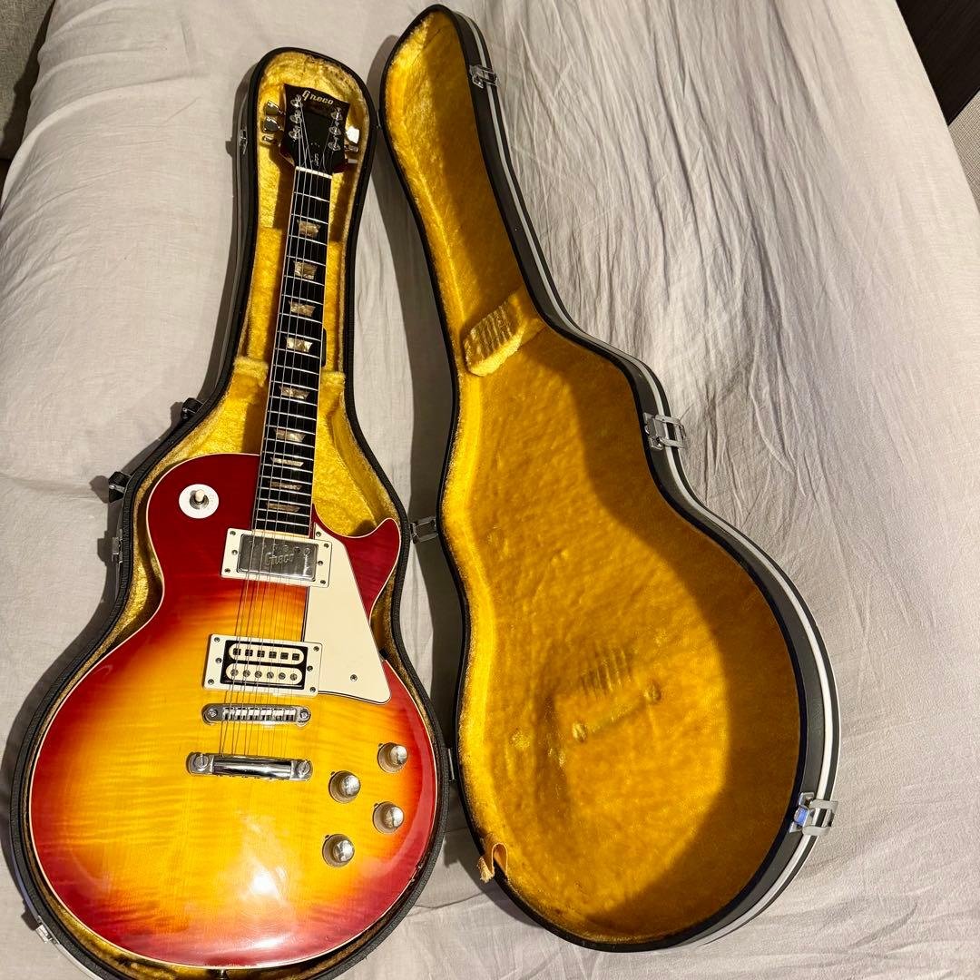 【希少】Greco EG-420Yレスポール1972年製 ケース付 フレイム 2026年最新】1972年 レスポールの人気アイテム - メルカリ