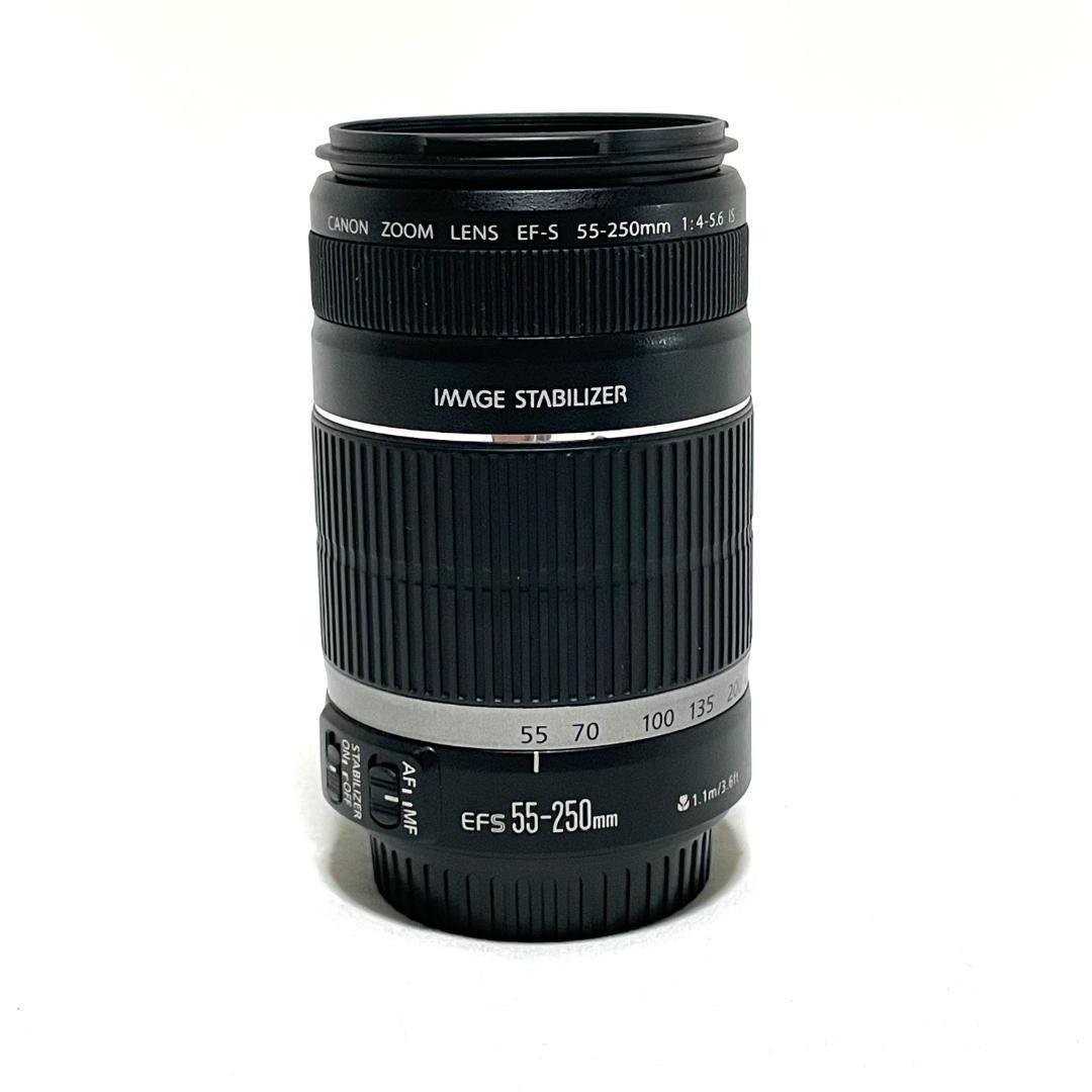 安心の手ぶれ補正☘️ EF-S 55-250mm 望遠ズームレンズ コンパクト