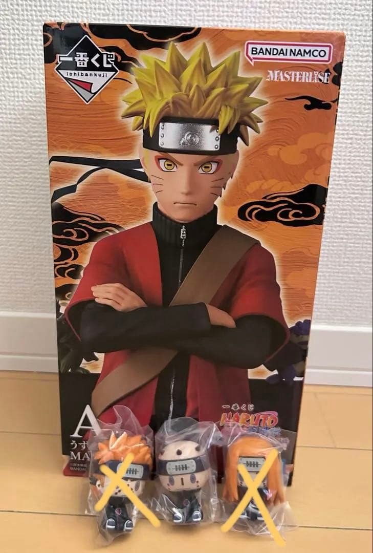 一番くじA賞うずまきナルト（仙人モード）MASTERLISEG賞ちょこのっこ NARUTO-ナルト- 一番くじ A賞 うずまきナルト 仙人モード MASTERLISE
