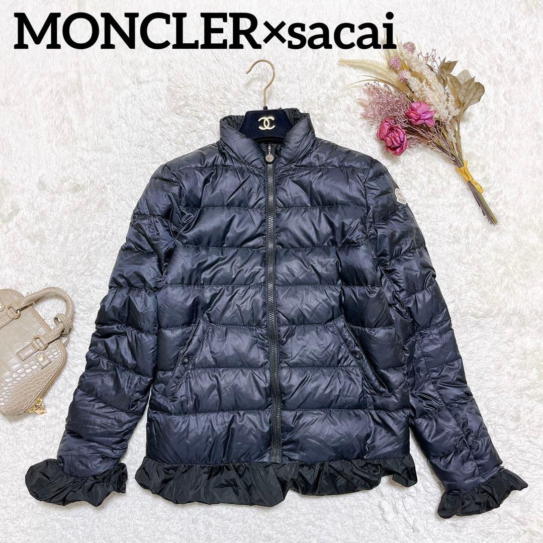 MONCLER×sacai サカイ リバーシブル ダウンジャケット フリル 2 MONCLER×sacai サカイ リバーシブル ダウンジャケット フリル 2 - メルカリ