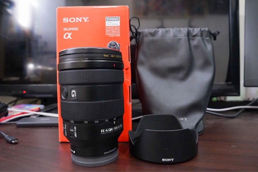SONY FE24-105mm F4 G OSS ゼクロスフィルター付き
