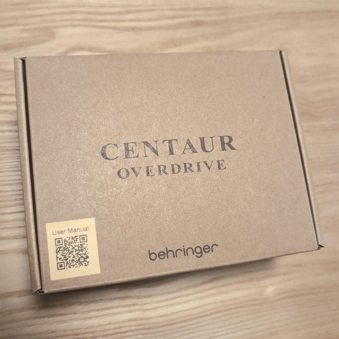 【新品未開封】Behringer CENTAUR OVERDRIVE Meet the Centaur Overdrive, Behringer's new $69 Klon Centaur clone