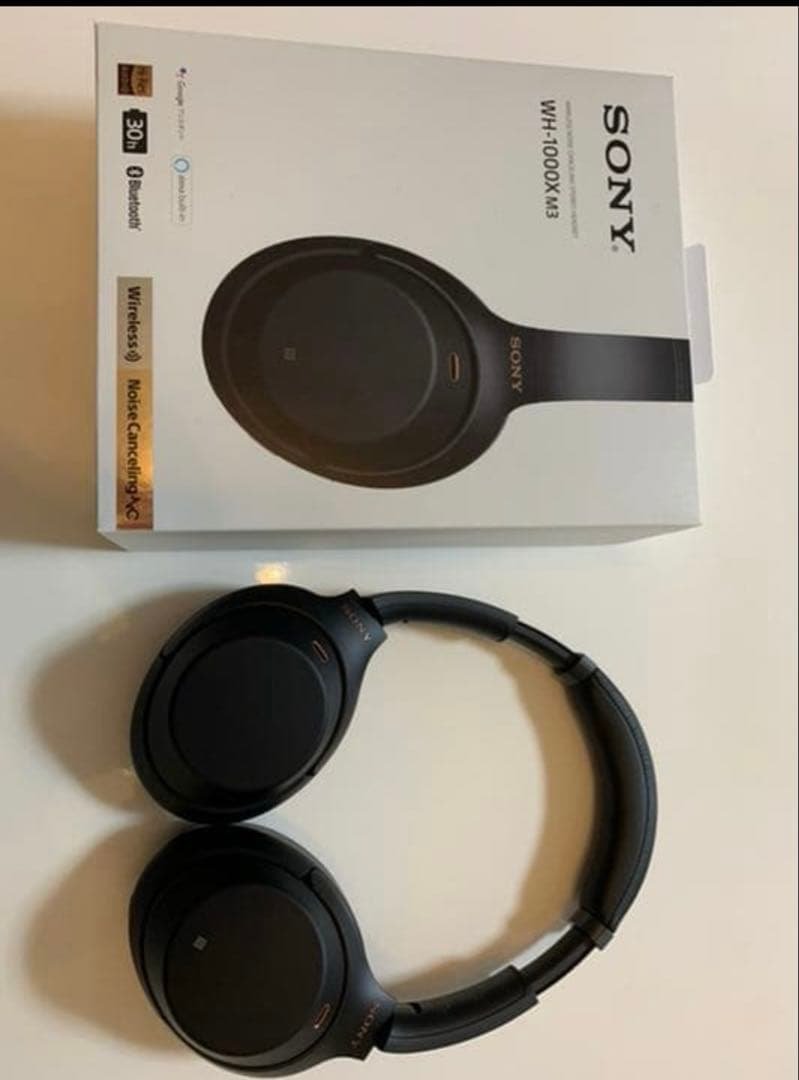 SONY WH-1000XM3 [ブラック] ワイヤレスノイズキャンセリング Amazon.co.jp: ソニー ワイヤレスノイズキャンセリングヘッドホン WH