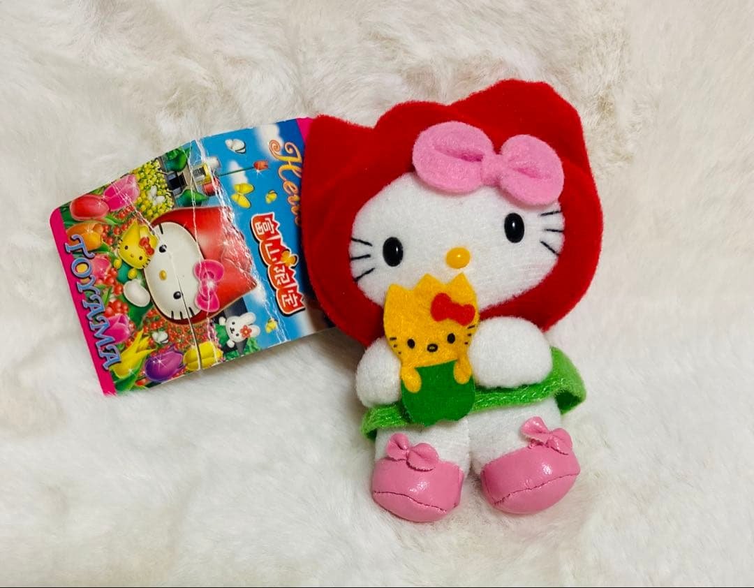 【希少】ハローキティ 富山限定 チューリップ ボールチェーン キティ 希少】ハローキティ 富山限定 チューリップ ボールチェーン キティ